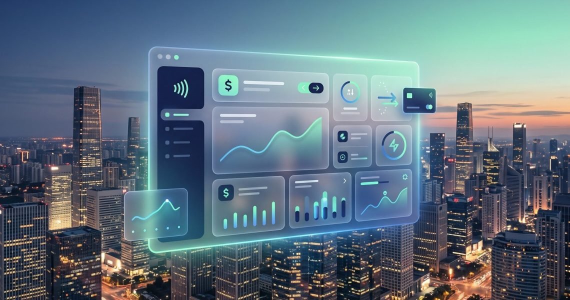 digital payment dashboard floating 2k 202609092314
